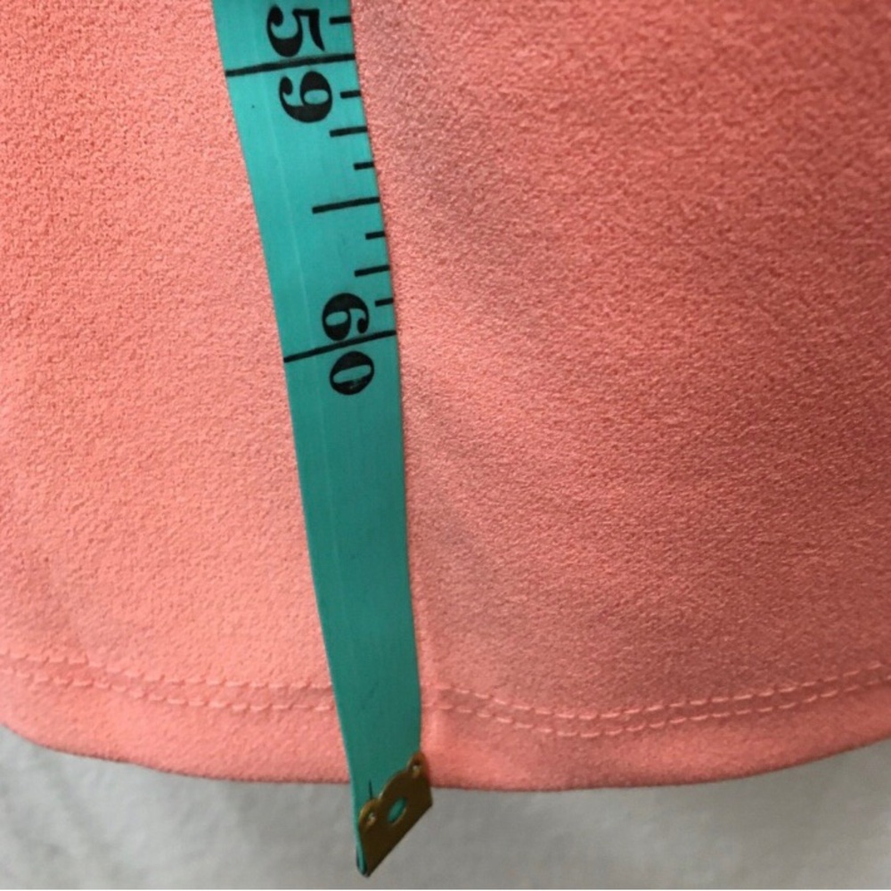 Love X Design One Shoulder Wide Leg Jumpsuit Large Coral Pink Spring Wedding - Picture 9 of 11